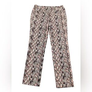 Lisette L Montreal Slacks Pants Size 6 Ankle Artsy Pull On